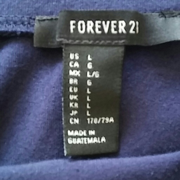 Forever 21 Blue Ruffled Skirt - Picture 3 of 6